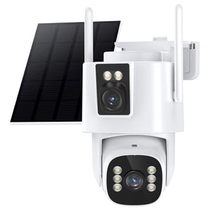 No WiFi 4G LTE Security Camera, Solar Powered, Night Vision, 32GB SD