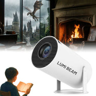 Portable 4K UHD Projector, WiFi Bluetooth, Auto Keystone, Home Theater