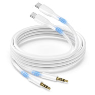 Type-C to 3.5mm Aux Cord for iPhone 17/16/15, Galaxy S25 Audio Cable