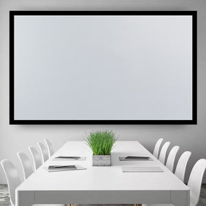 135-Inch Fixed Frame Projector Screen, 16:9 HD Home Cinema Display