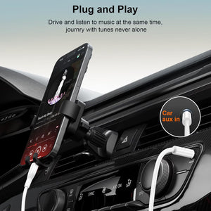 Type-C to 3.5mm Aux Cord for iPhone 17/16/15, Galaxy S25 Audio Cable